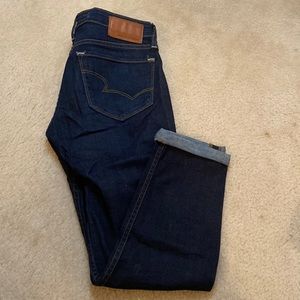 Big star denim, style rise low rise fit, size 27, 26” inseam, 8” rise